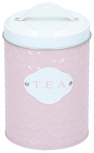 [871125223965] Storage Tin Tea Ø10.8xh17.8cm