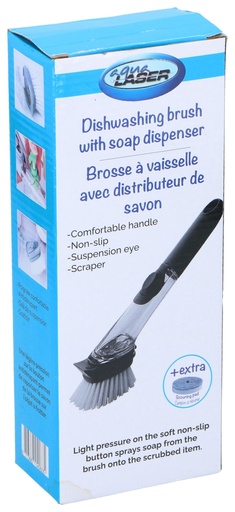 [871366704263] Dishwashing Brush with Soap Dispenser