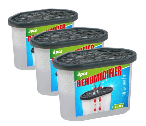 [871125225909] Dehumidifier 500ml 3-Pack