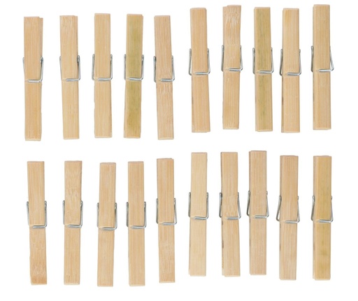 [871125217926] Clothes Pegs 9.5x1.5cm