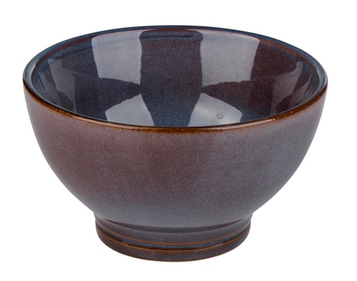[871125257248] Bowl Dark Brown Stoneware
