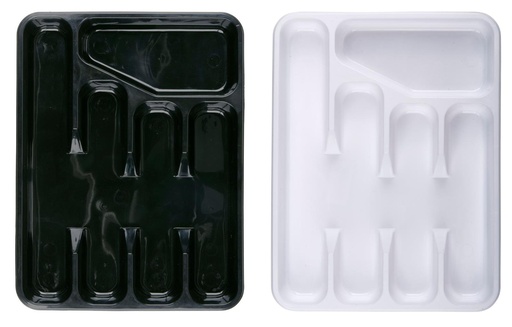 [871125233602] Cutlery Holder with 5 Compartments 33x25x4.5cm