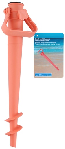 [871125250289] Beach Umbrella Stand Pink