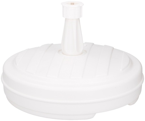 [871125245641] Parasol Base Round White 13L