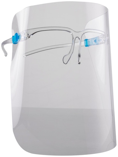[871125219659] Face Protection Shield Glasses Black