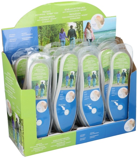 [871125289828] Memory Foam Insoles