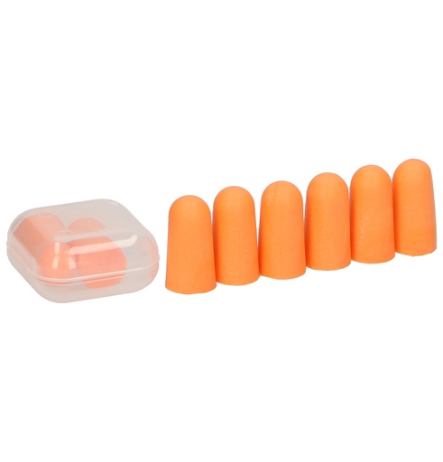 [871125245834] Foam Earplugs With Storage Case