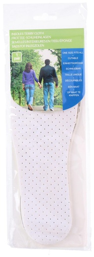 [871125210250] Terry Cloth Insoles 3.5mm