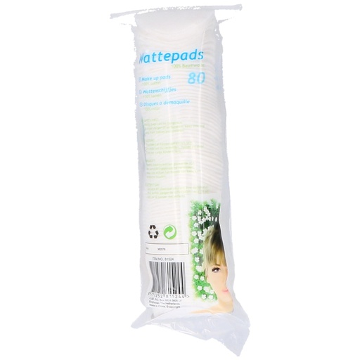 [871125281524] Cotton Pads 58mm