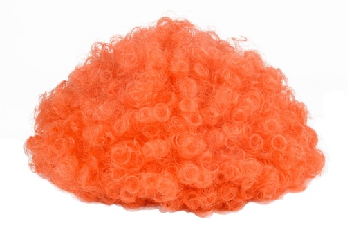 [871125209769] Supporter Wig Orange Holland