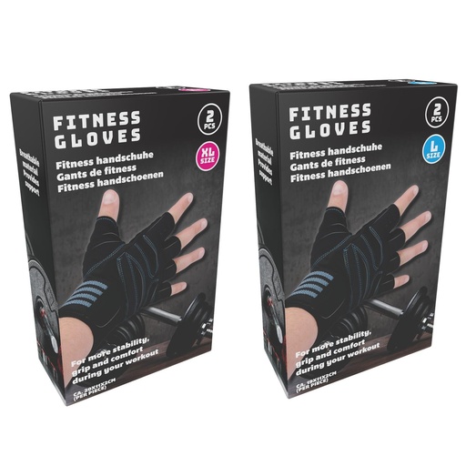 [871125224126] Fitness Gloves L & XL