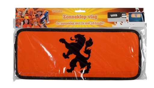 [871125253077] Sun Visor Flag CD Holder