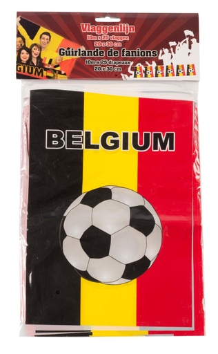 [871125279684] Flagline Belgium 10m 25 Flags