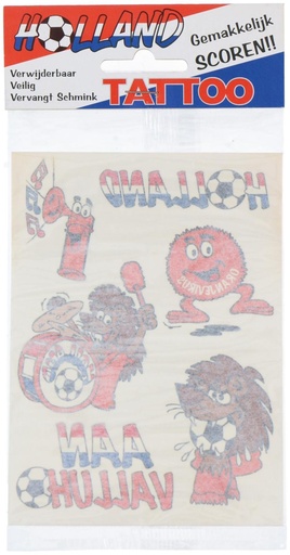 [871125211485] Tattoo Holland Football