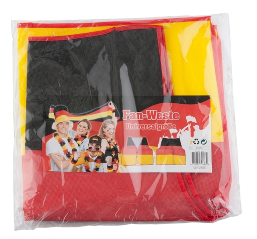 [871125279693] Supporter Vest Germany Universal Size