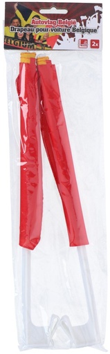 [871125279590] Car Flag Belgium 20x30cm