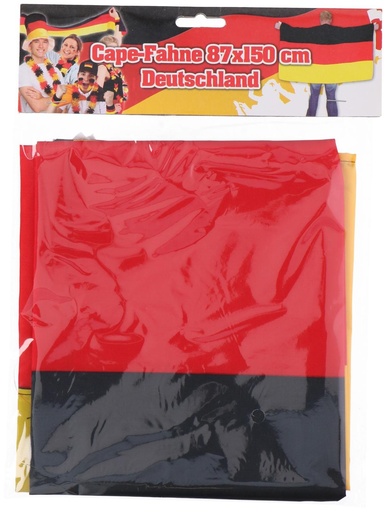 [871125229486] Germany Flag Cape 87x150cm