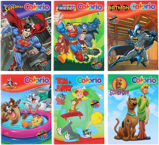 [871674500791] Colouring Book A4 Warner Bros 32 Pages