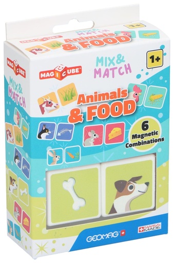 [087177200117] Magnetic Puzzle Animals and Food