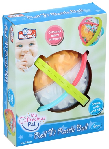 [489453248751] Roll'n Rattle Baby Ball