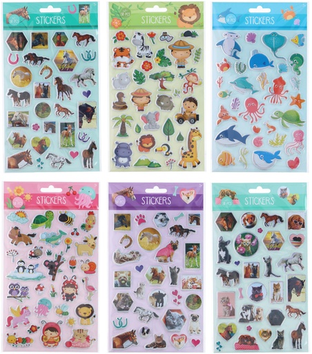 [872002901977] Sticker Foam Holographic 25x15cm Kids