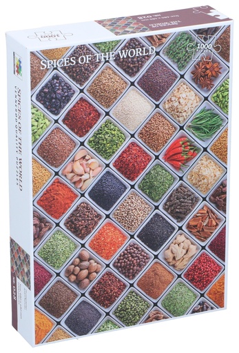 [707261100260] Puzzle 1000 Pieces Spices 68x48cm