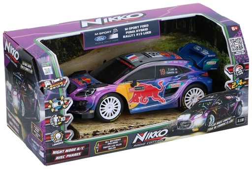 [489471610396] Remote Control Rally Car 1:18