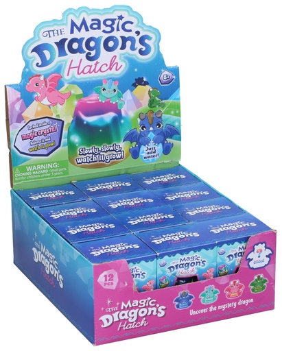 [730000949113] Magic Dragon Hatch Toy 12pcs