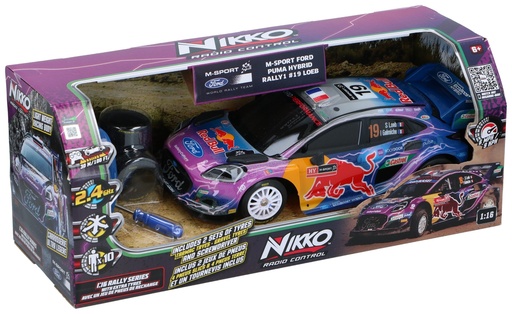 [489471610401] Radio Control Rally Car 1:16
