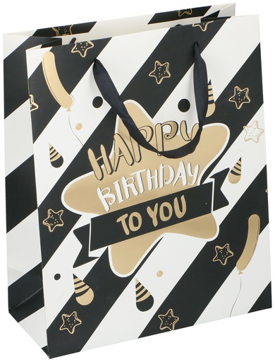 [871125218991] Birthday Gift Bag 32x26x12cm