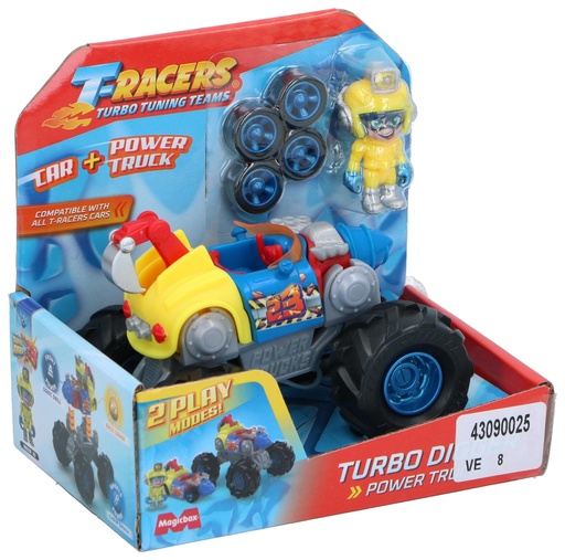 [843161801801] Truck T-racer Toy Car