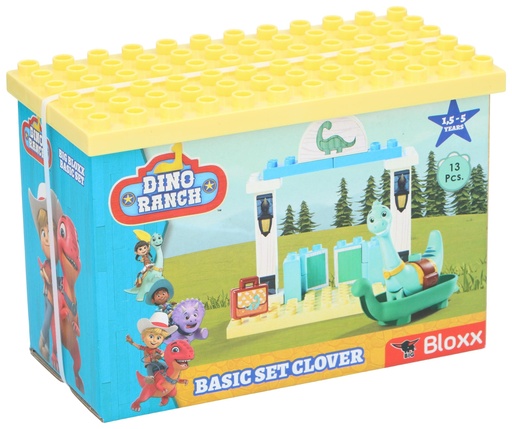 [400494357186] Dino Building Blocks Playset Clover