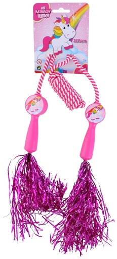 [400659203557] Pink Unicorn Jump Rope 220cm