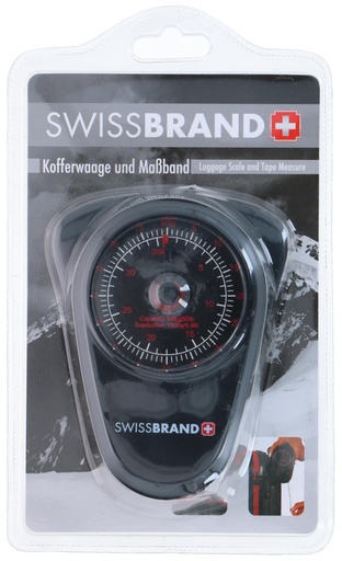[945000632277] SWISSBRAND Luggage Scale And Tape Measure