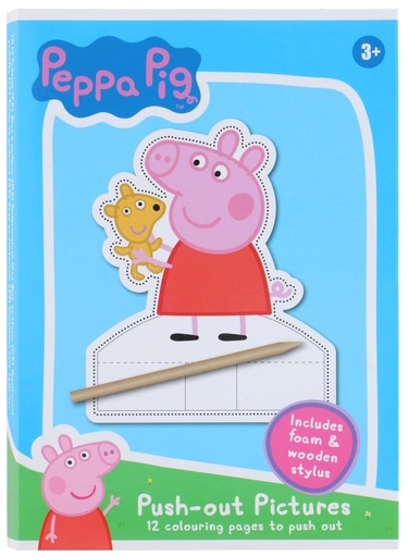 [871185110090] HASBRO Peppa Pig Push-out Pictures 21x15cm