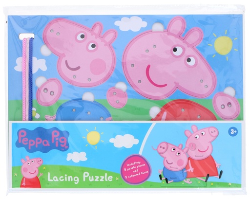 [871185155001] HASBRO Peppa Pig Lacing Puzzle