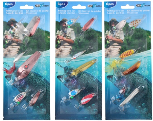 [871125290937] FISH ACTIVE Fishing Lure 40g With Hooks