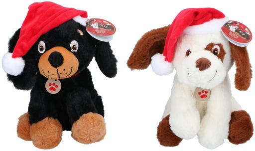 [871125200262] CHRISTMAS GIFTS Plush Christmas Dog 26cm