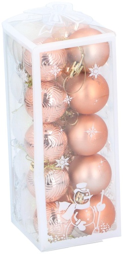 [871125225258] CHRISTMAS GIFTS Christmas Bauble Ø4cm Glossy and Matte