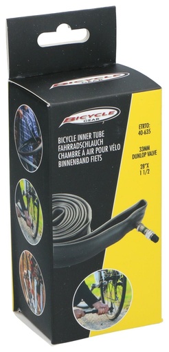 [871125247727] BICYCLE GEAR Bike Inner Tube 28 Inch 43mm