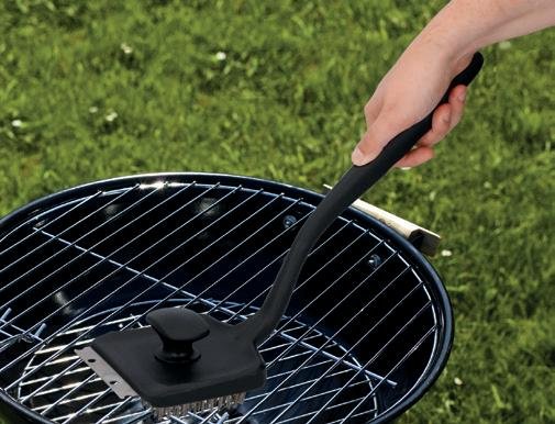 [871125207443] BBQ COLLECTION BBQ Brush Scraper 44x13cm
