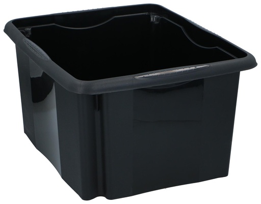 [739275451210] KEEEPER Storage Box 24L Black 41x34x22cm