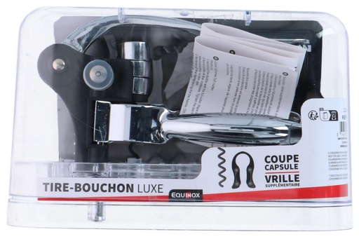 [336730146567] EQUINOX Luxury Lever Corkscrew Wine Opener