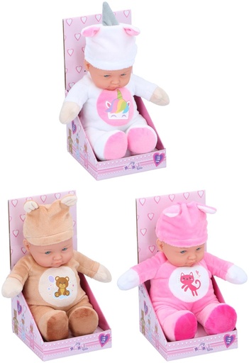 [871125225851] MY BABY & ME Baby Doll Dress Up 31cm Soft Body