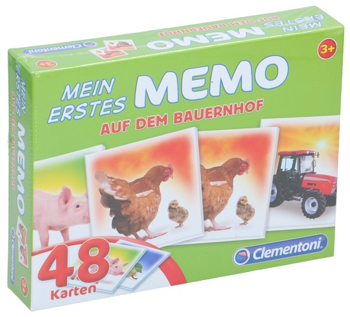 [800512596314] CLEMENTONI Farm Memo Game