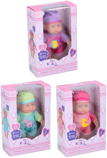 [871125225853] MY BABY & ME Baby Doll With 6 Sounds 20cm