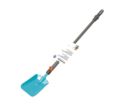 [400833216877] GARDENA KIDS Gardening Long Shovel Combi-System