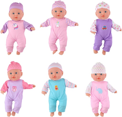 [871125216500] MY BABY & ME Baby Doll 31cm Soft Body