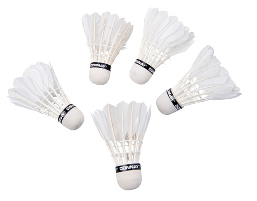 [871125241399] DONNAY Badminton Shuttle Feather 20.5x6.5cm