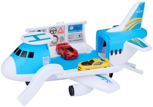 [871125218547] GEARBOX Airplane Transport Playset